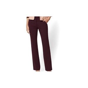 Maroon dress pant